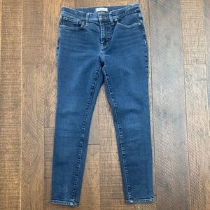 Madewell 9” Skinny Mid Rise Jeans